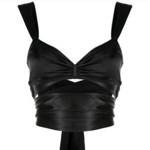 Fleur Du Mal Elegant Black Women's Top